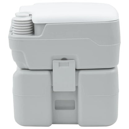 Camping-Toilette Und Weiß 41,5 X 36,5 X 42 Cm Polyethylen