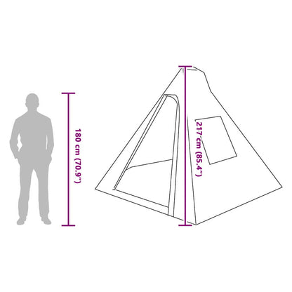 Tipi Zelt Mit Dach 383 X 338 X 217 Cm Taft