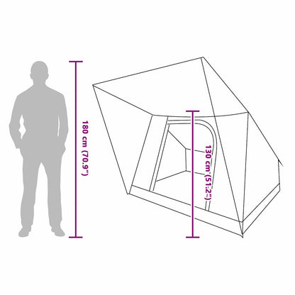 Campingzelt Mit Dach 223 X 163 X 130 Cm Taft