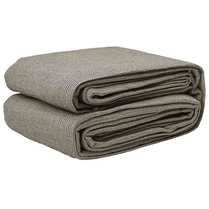 Zeltteppich 200 X 250 Cm Polyethylen Hellgrau