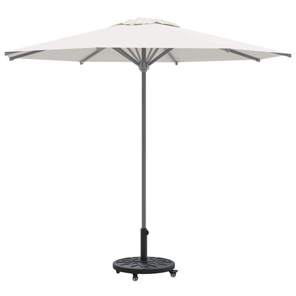 Sonnenschirmständer Art Deco Schwarz Ø 45 X 39,5 Cm Eisen