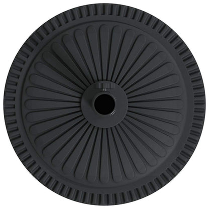 Sonnenschirmständer Art Deco Schwarz Ø 45 X 39.5 Cm Eisen