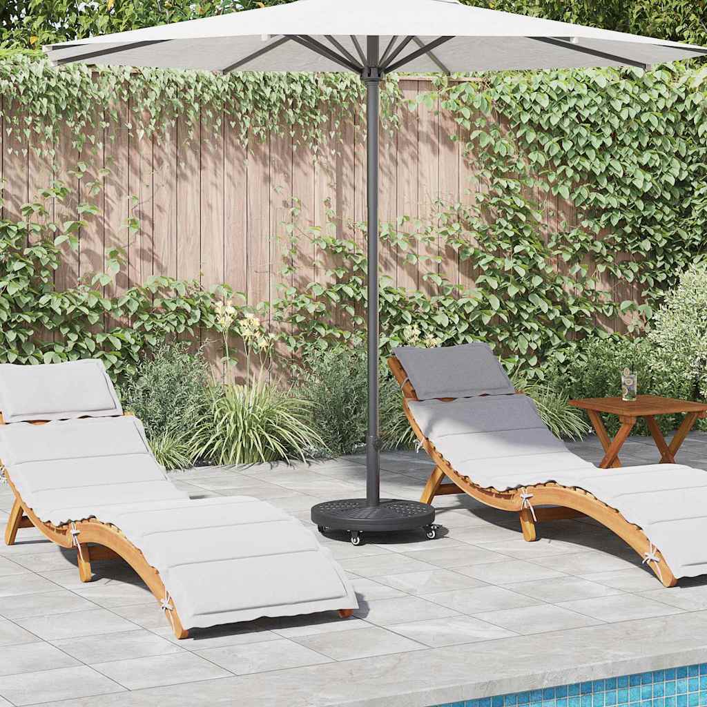 Sonnenschirmständer Art Deco Schwarz Ø 45 X 39,5 Cm Eisen