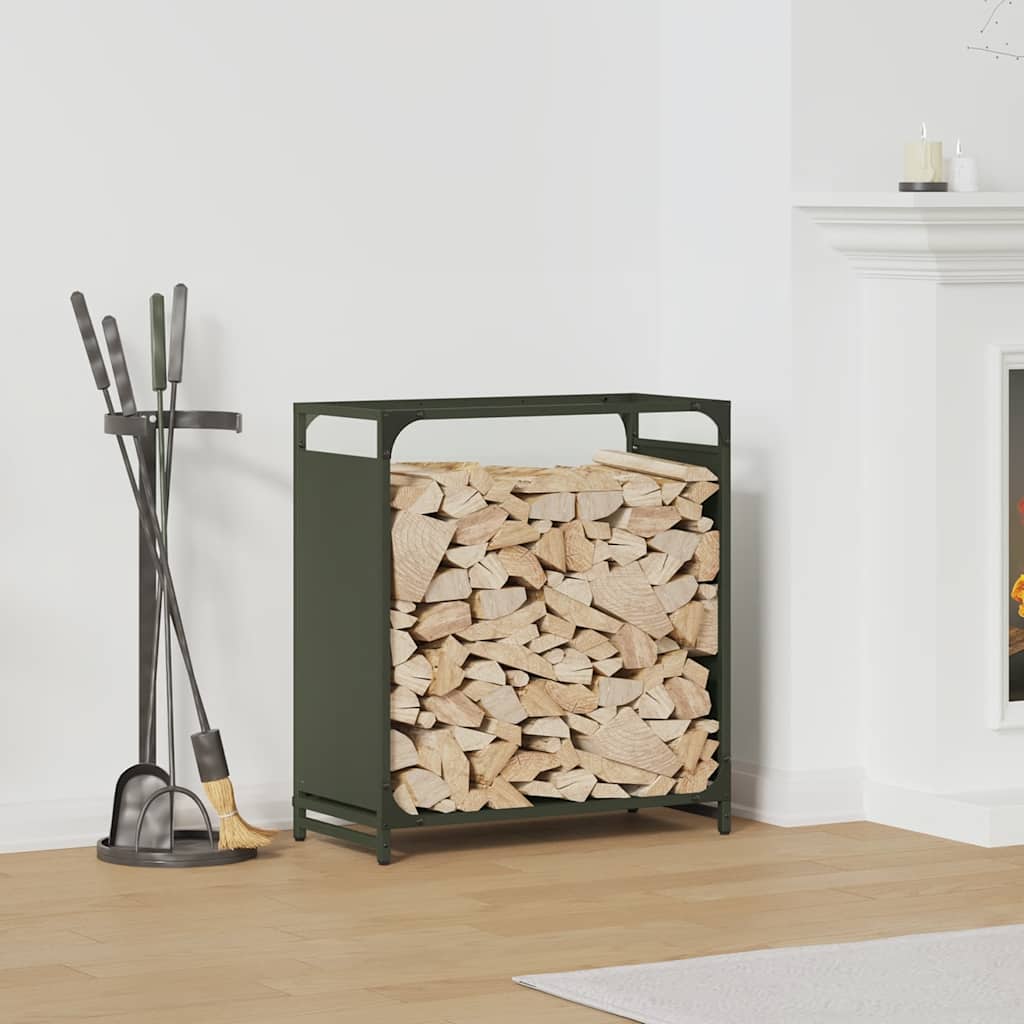 Brennholzregal 90X28X90 Cm Kaltgewalzter Stahl