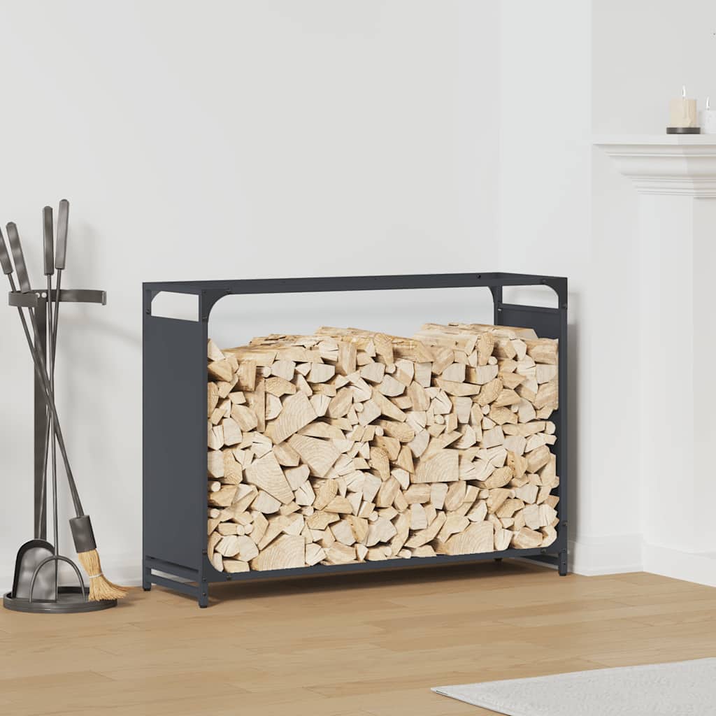 Brennholzregal 90X28X90 Cm Kaltgewalzter Stahl