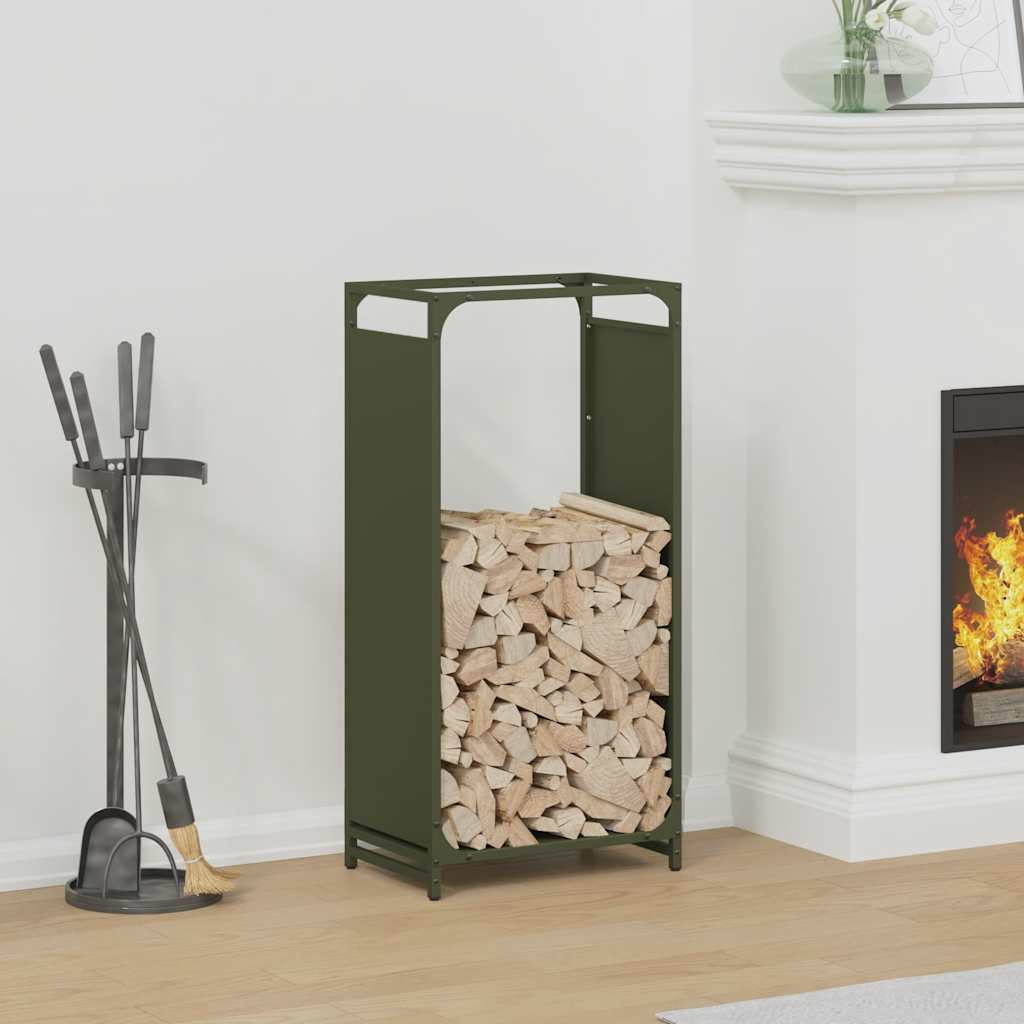 Brennholzregal 90X28X90 Cm Kaltgewalzter Stahl