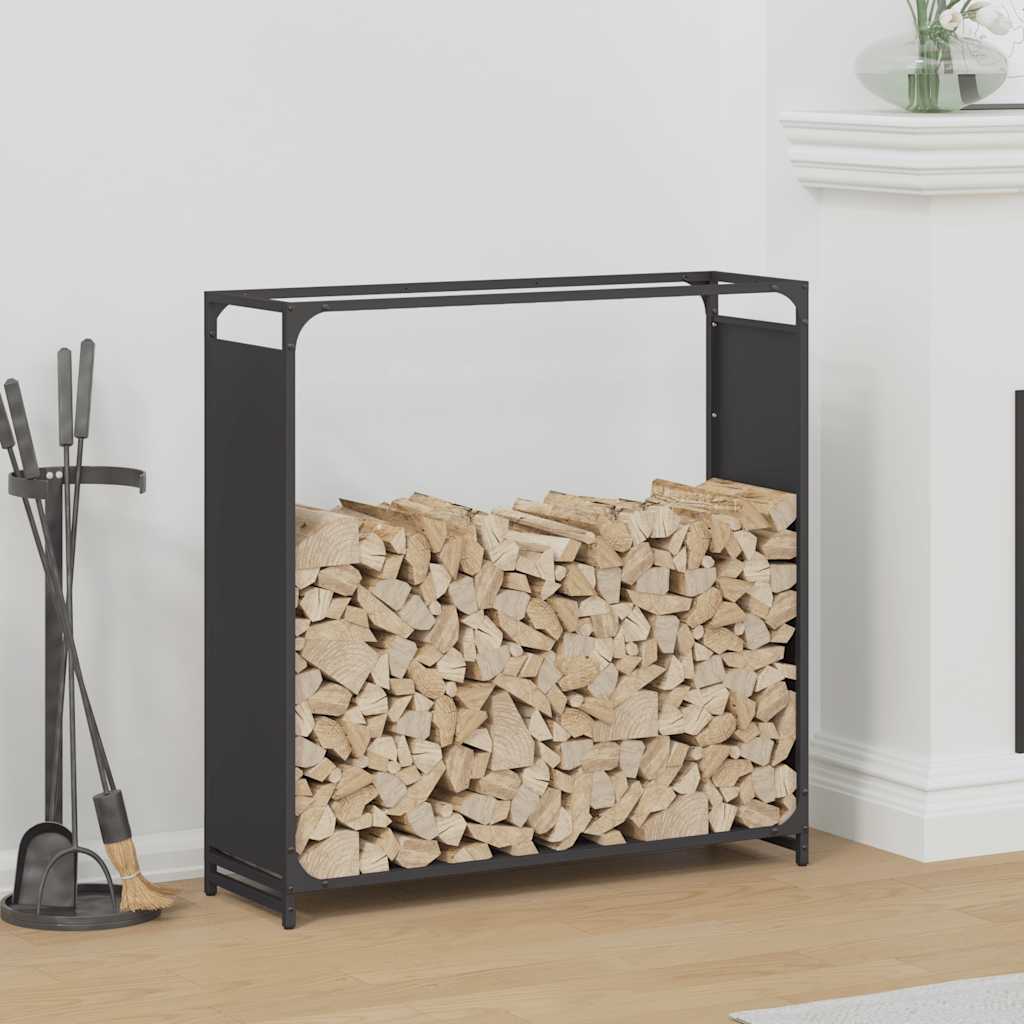 Brennholzregal 90X28X90 Cm Kaltgewalzter Stahl