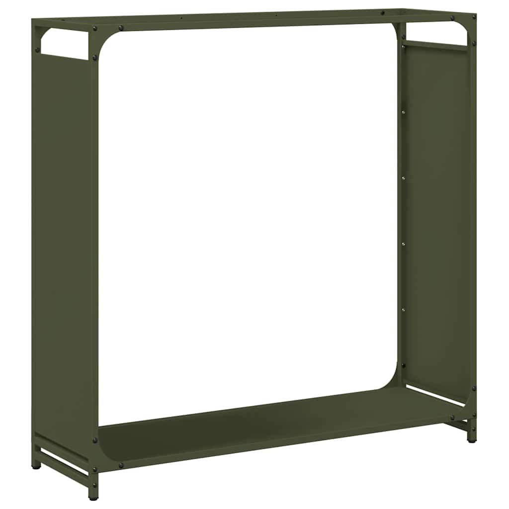 Brennholzregal 90X28X90 Cm Kaltgewalzter Stahl