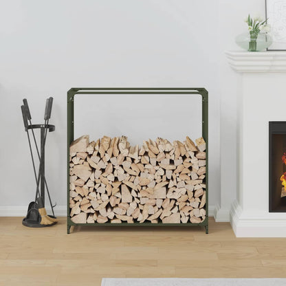 Brennholzregal 90X28X90 Cm Kaltgewalzter Stahl