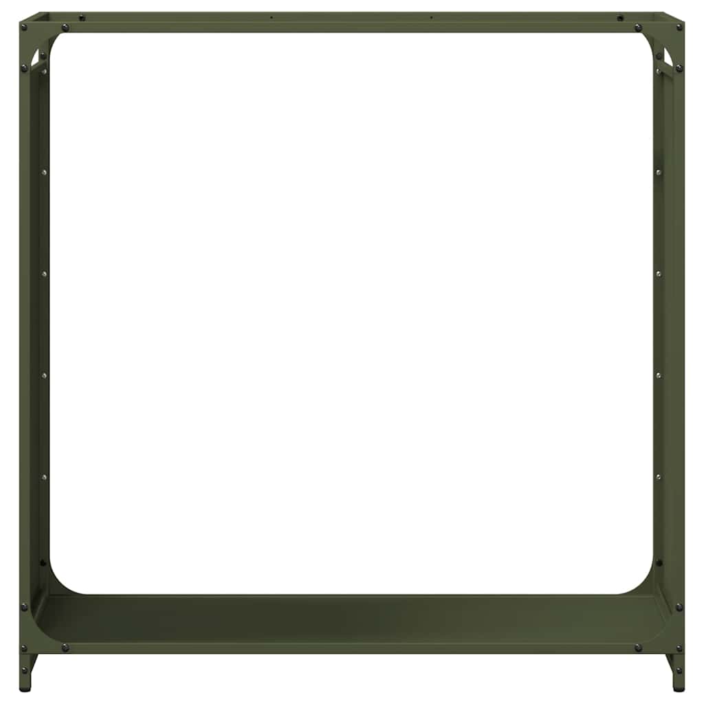 Brennholzregal 90X28X90 Cm Kaltgewalzter Stahl