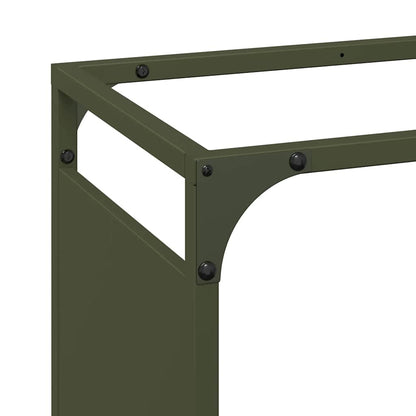 Brennholzregal 90X28X90 Cm Kaltgewalzter Stahl