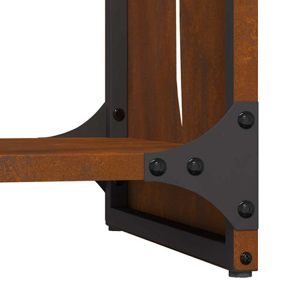 Brennholzregal 40X30X80 Cm Wetterfester Stahl