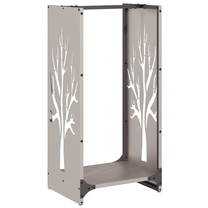 Brennholzregal 40X30X80 Cm Wetterfester Stahl