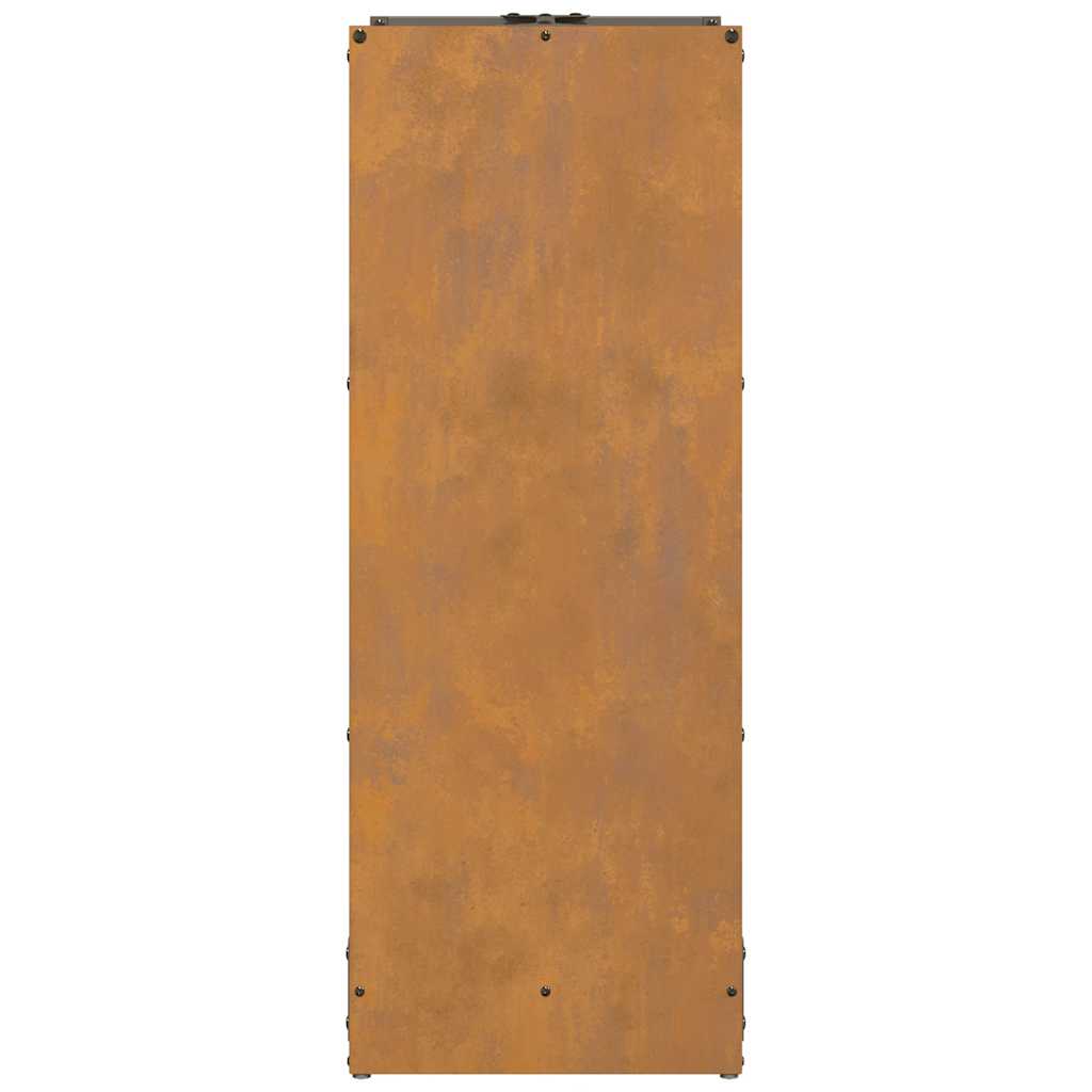 Brennholzregal 40X30X80 Cm Wetterfester Stahl