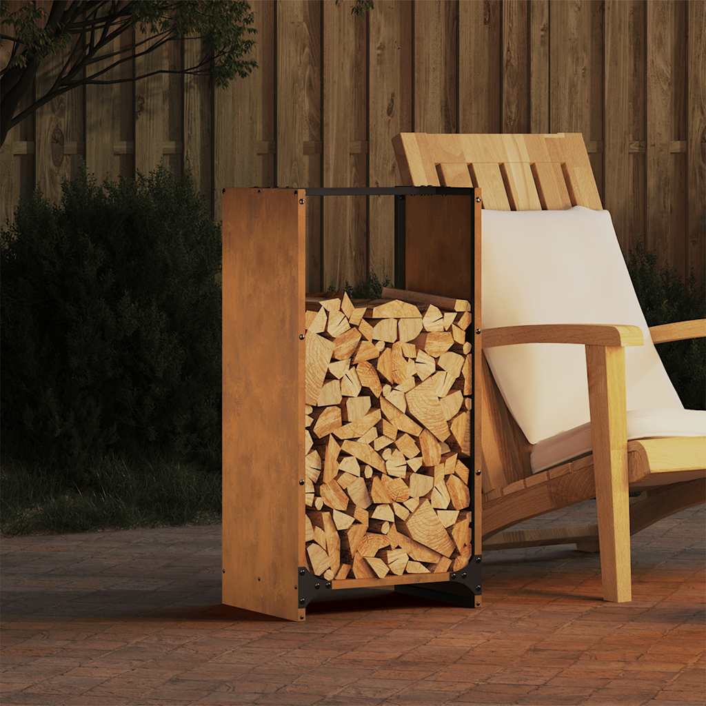 Brennholzregal 40X30X80 Cm Wetterfester Stahl
