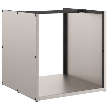 Brennholzregal 40X40X40 Cm Wetterfester Stahl