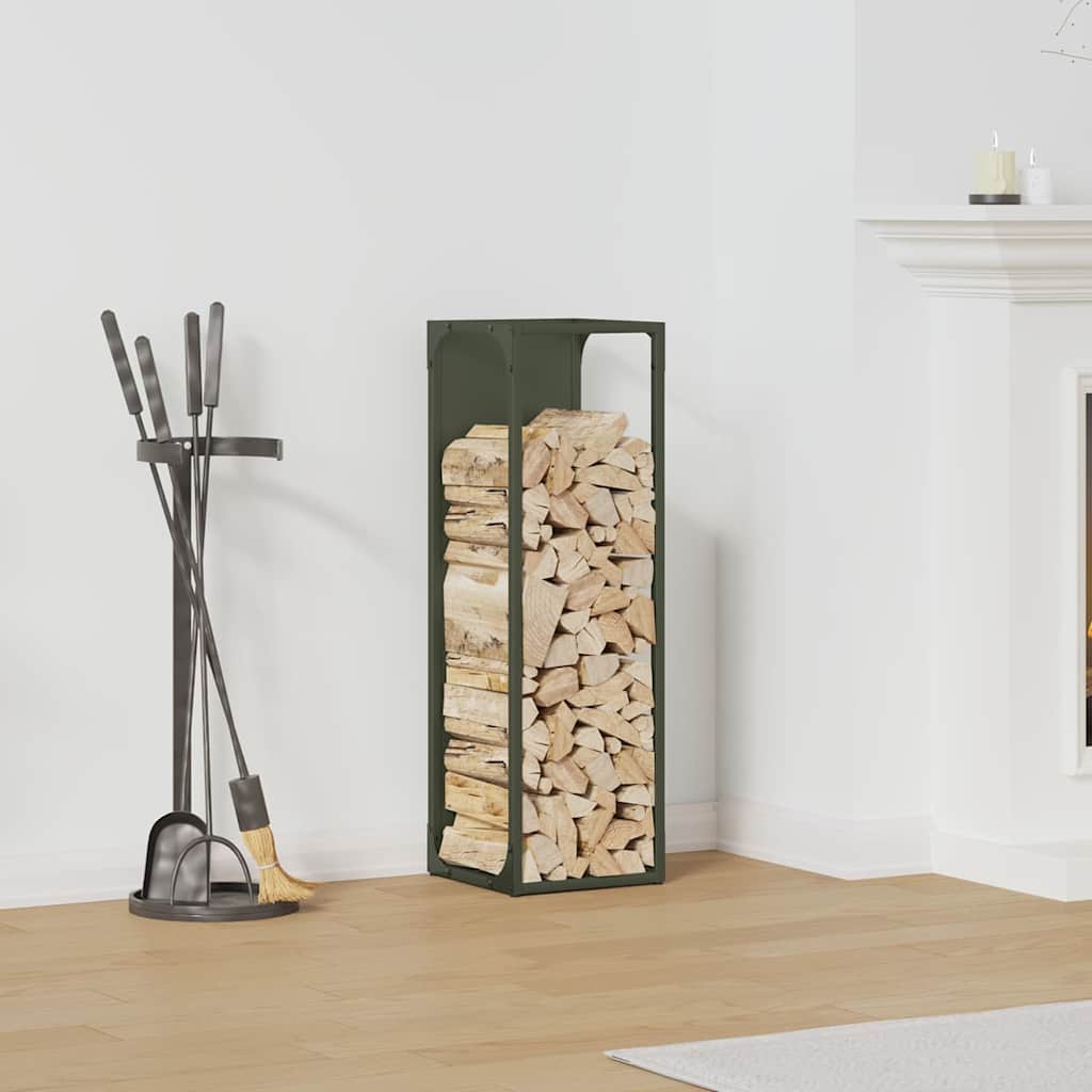 Brennholzregal 25X25X100 Cm Kaltgewalzter Stahl