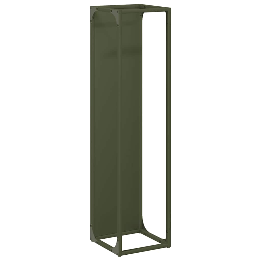 Brennholzregal 25X25X100 Cm Kaltgewalzter Stahl