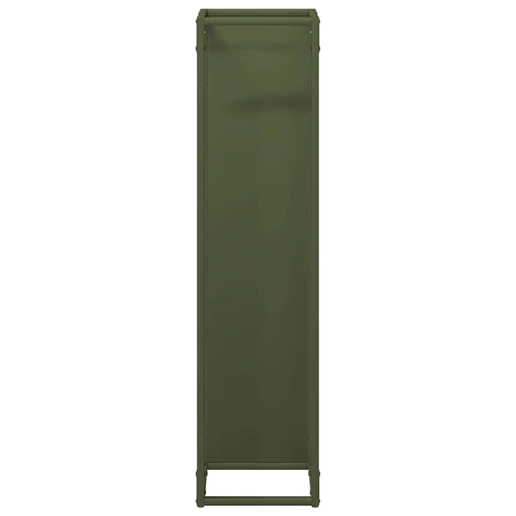 Brennholzregal 25X25X100 Cm Kaltgewalzter Stahl