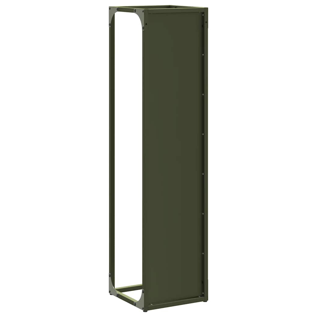 Brennholzregal 25X25X100 Cm Kaltgewalzter Stahl