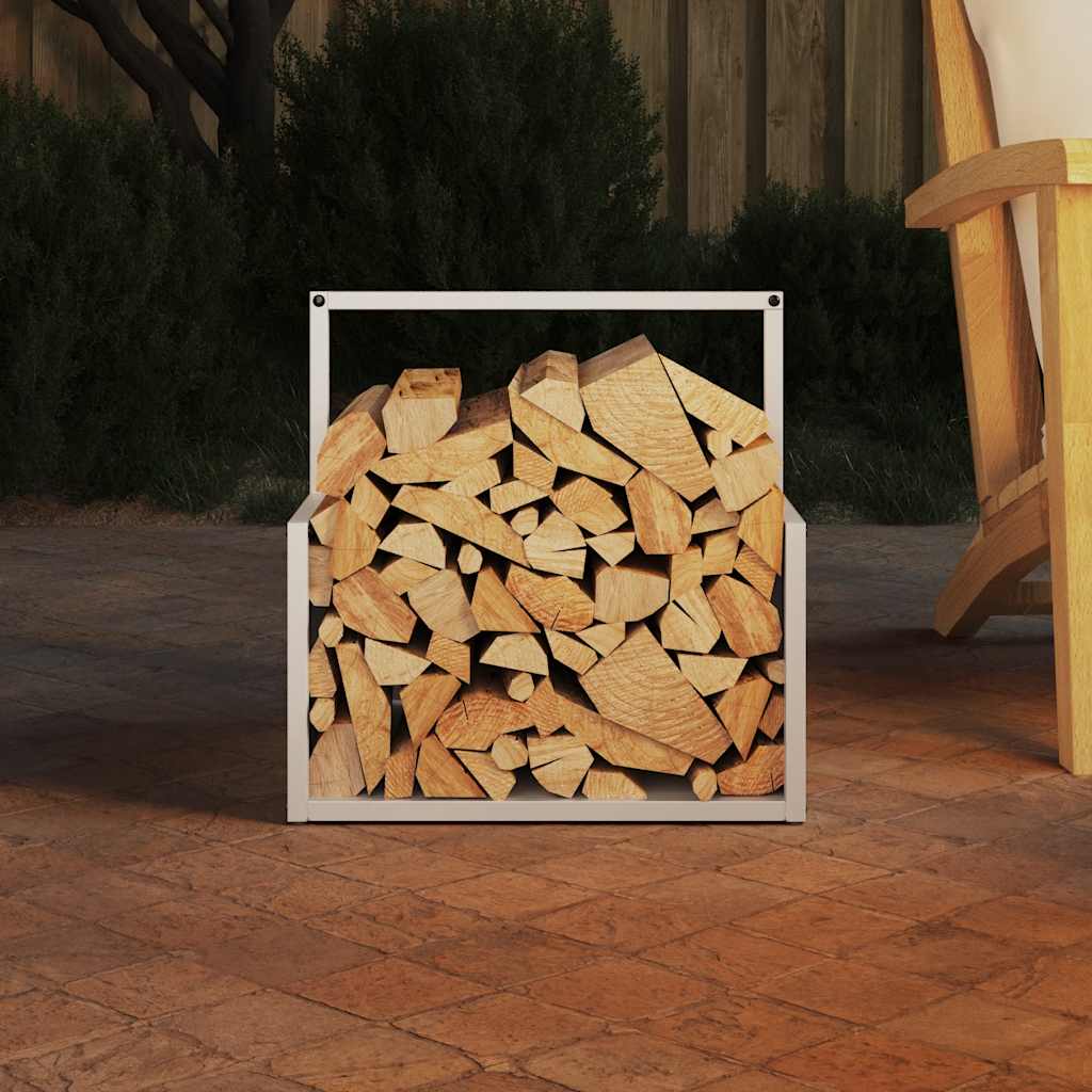 Brennholzregal 40X40X40 Cm Kaltgewalzter Stahl
