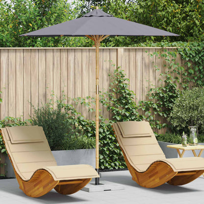 Garten-Sonnenschirm Ø 270 X 260 Cm Bambus