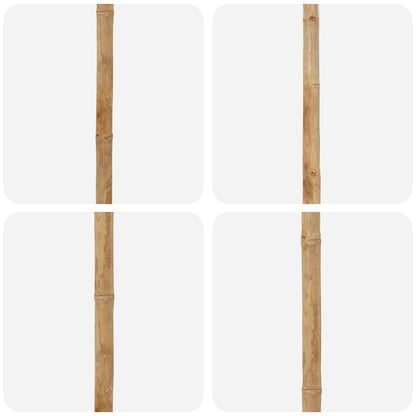 Garten-Sonnenschirm Ø 270 X 260 Cm Bambus