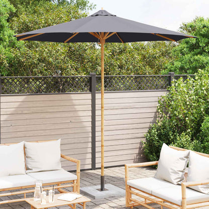 Garten-Sonnenschirm Ø 270 X 260 Cm Bambus