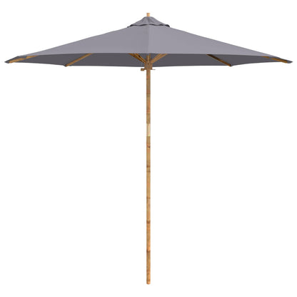 Garten-Sonnenschirm Ø 270 X 260 Cm Bambus