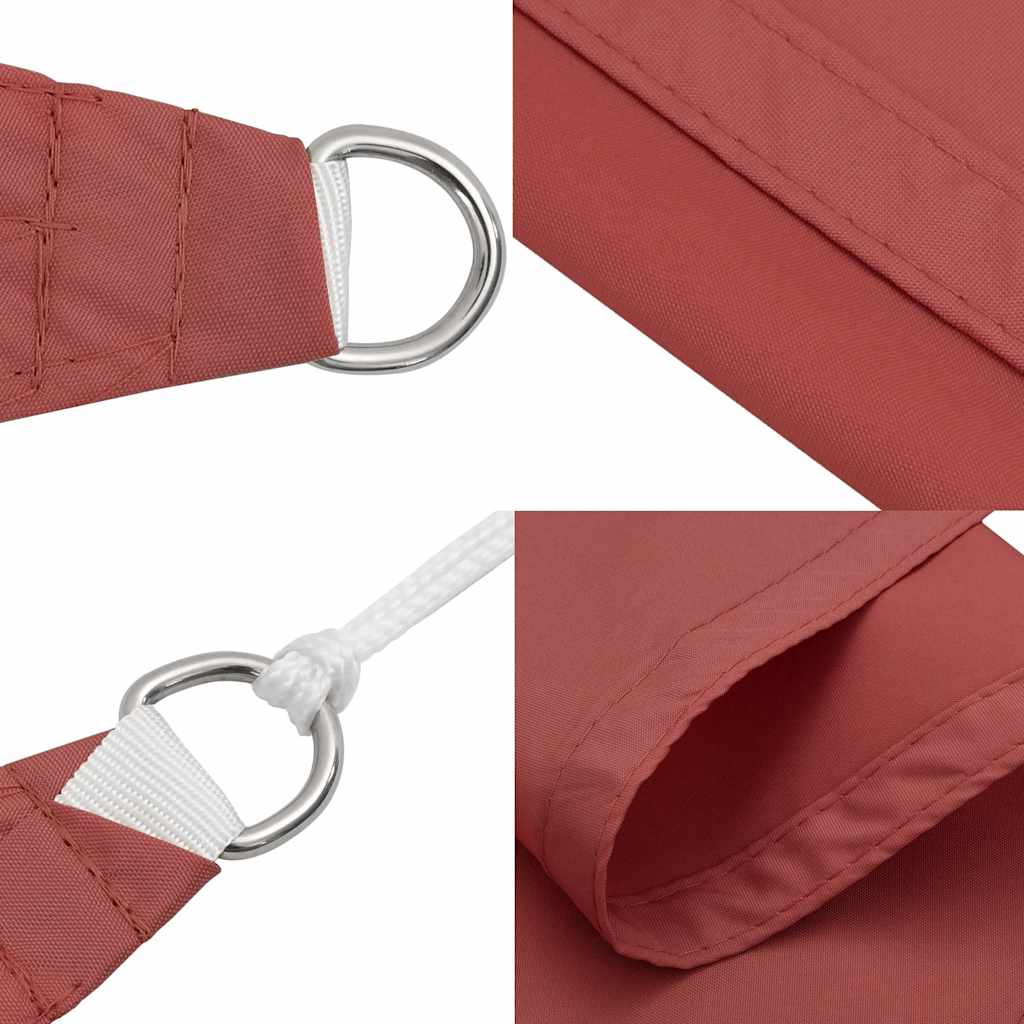 Sonnensegel 2X2X2 M 100% Polyester Oxford Terrakotta