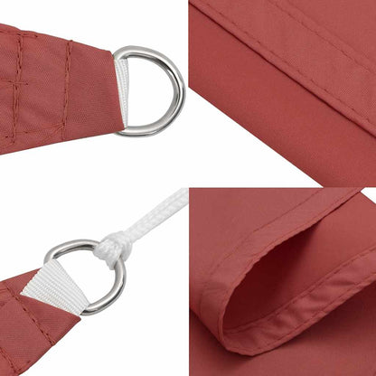 Sonnensegel 2X2X2 M 100% Polyester Oxford Terrakotta