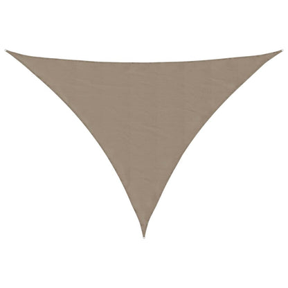 Sonnensegel 7X5X5 M 100% Polyester Oxford Taupe