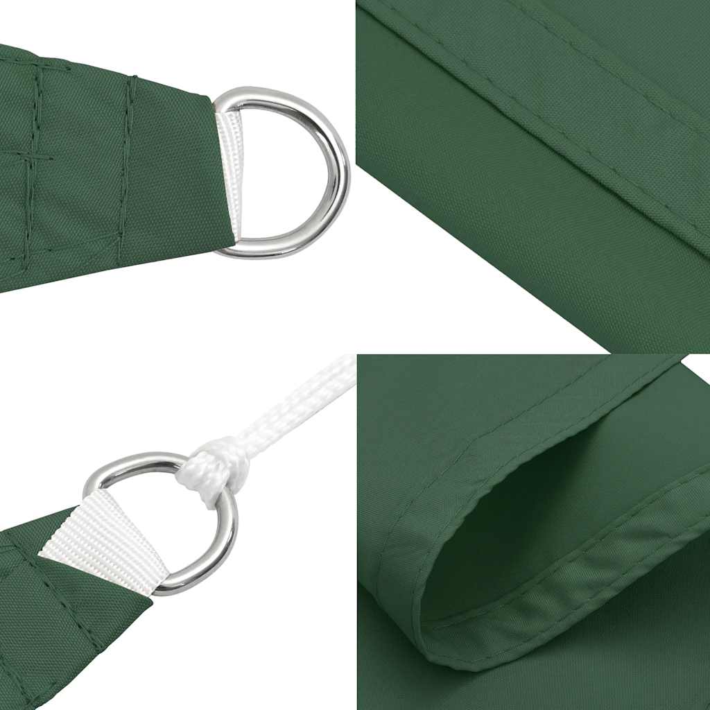 Sonnensegel 2X2X2 M 100% Polyester Oxford Dunkelgrün