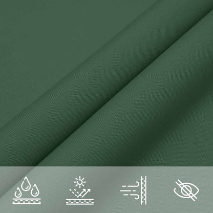Sonnensegel 2X2X2 M 100% Polyester Oxford Dunkelgrün
