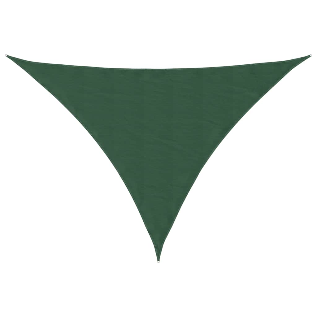 Sonnensegel 7X5X5 M 100% Polyester Oxford Dunkelgrün