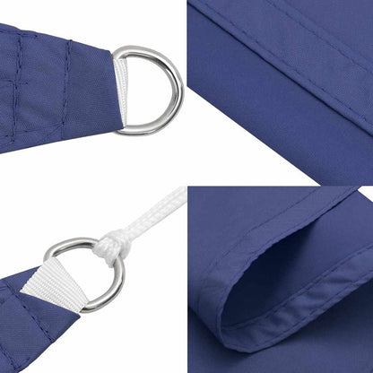 Sonnensegel 2X2X2 M 100% Polyester Oxford Blau