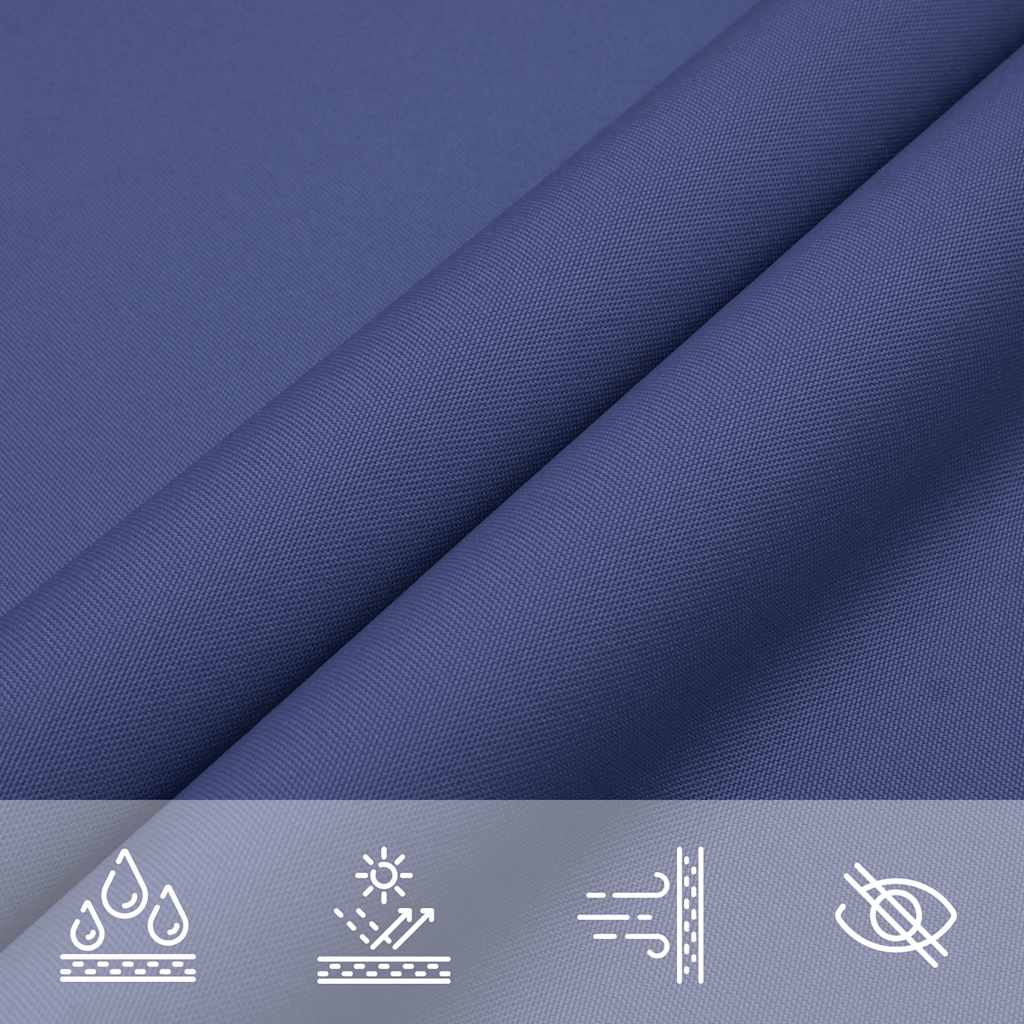 Sonnensegel 2X2X2 M 100% Polyester Oxford Blau