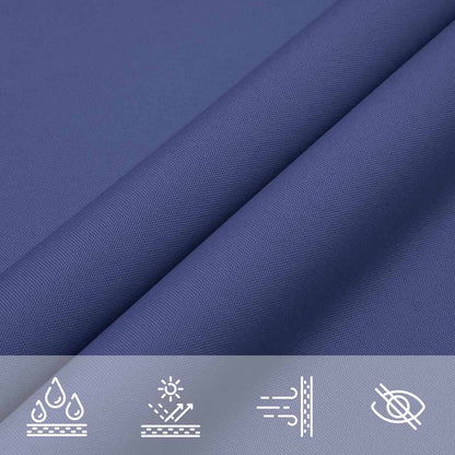 Sonnensegel 2X2X2 M 100% Polyester Oxford Blau