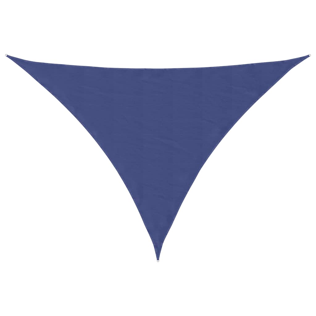 Sonnensegel 7X5X5 M 100% Polyester Oxford Blau