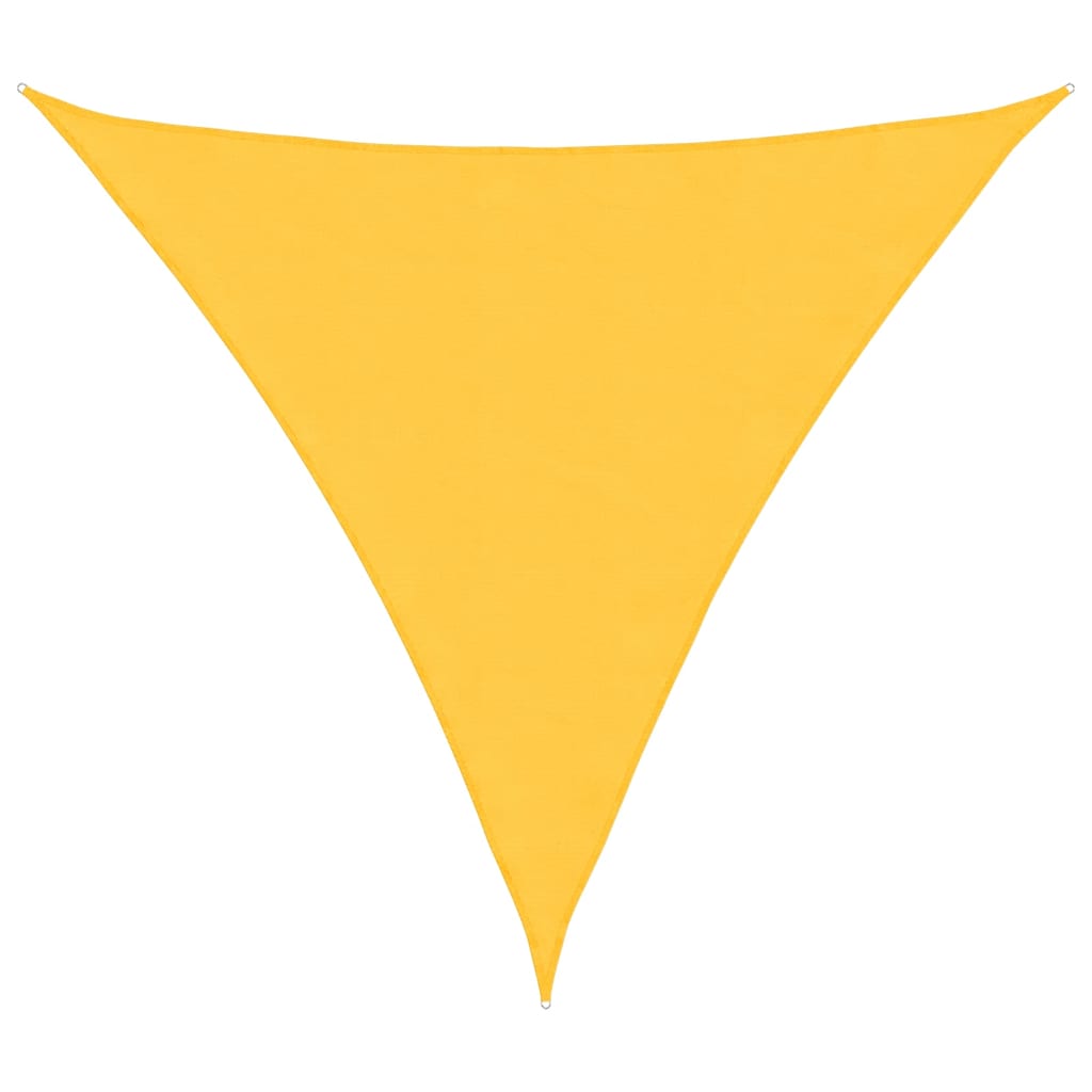 Sonnensegel 2X2X2 M 100% Polyester Oxford Gelb