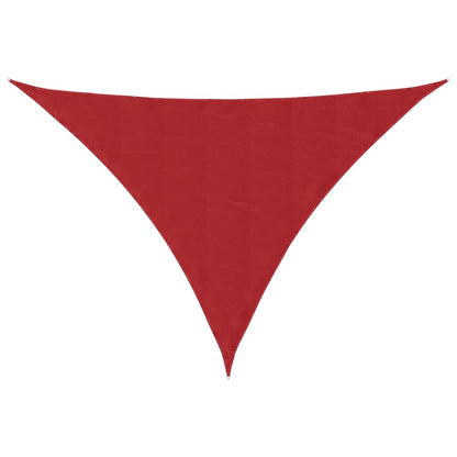 Sonnensegel 7X5X5 M 100% Polyester Oxford Rot