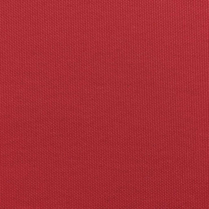 Sonnensegel 7X5X5 M 100% Polyester Oxford Rot
