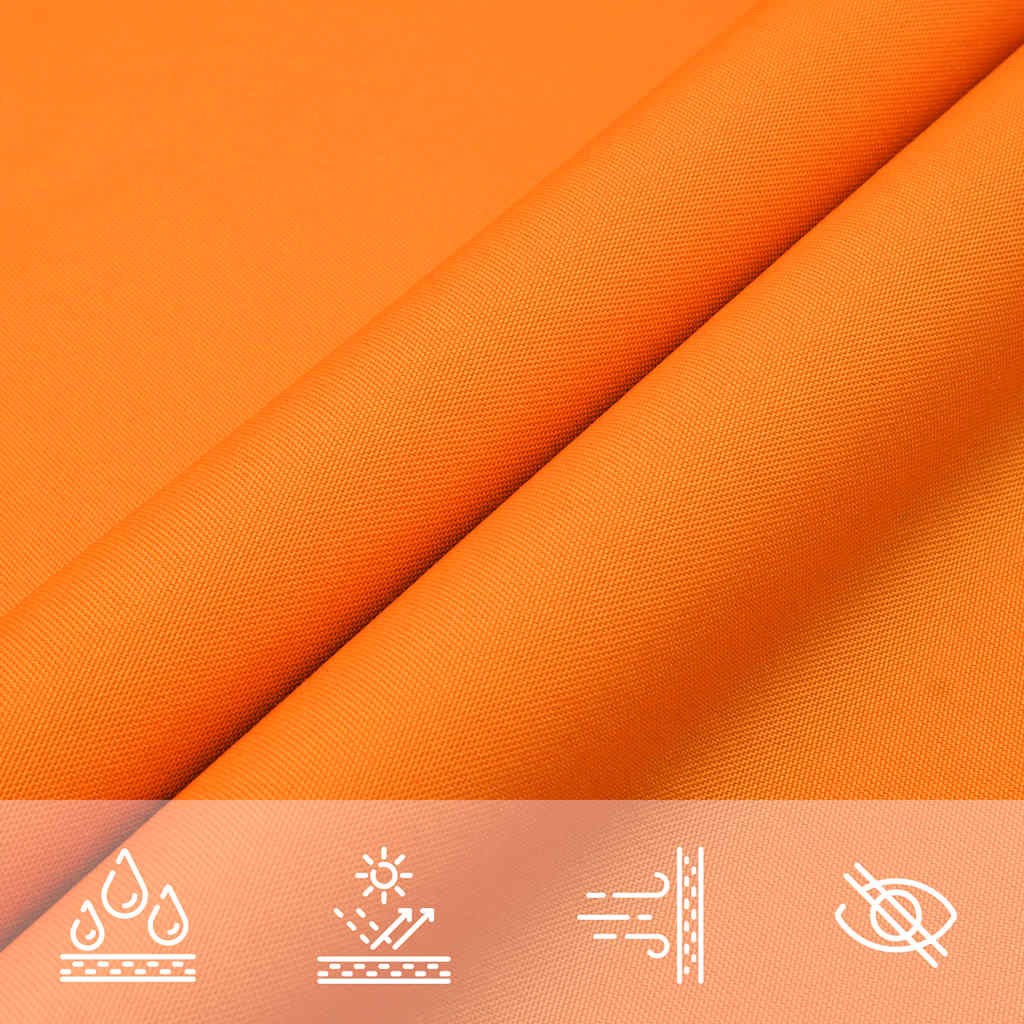 Sonnensegel 2X2X2 M 100% Polyester Oxford Orange
