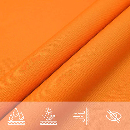 Sonnensegel 2X2X2 M 100% Polyester Oxford Orange