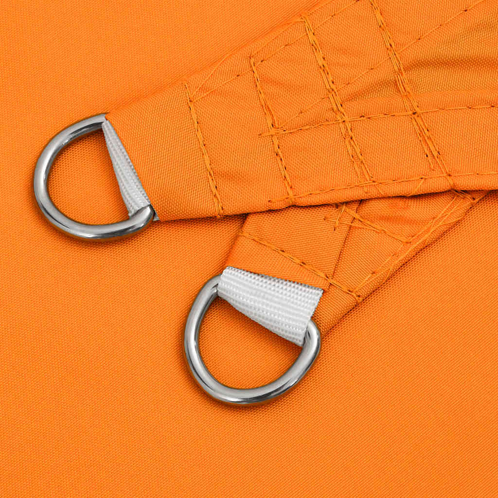Sonnensegel 7X5X5 M 100% Polyester Oxford Orange