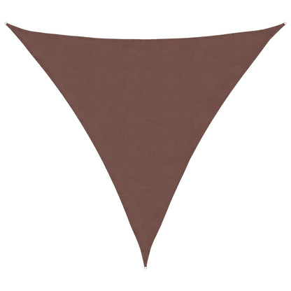 Sonnensegel 2X2X2 M 100% Polyester Oxford Braun