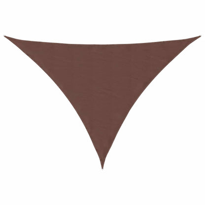Sonnensegel 7X5X5 M 100% Polyester Oxford Braun