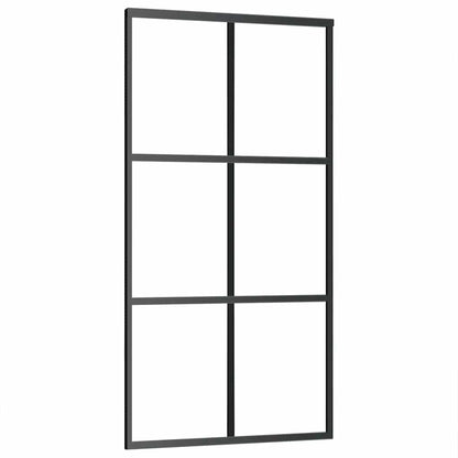 Schiebetür Mit Beschlag 102X205 Cm Esg-Glas & Aluminium