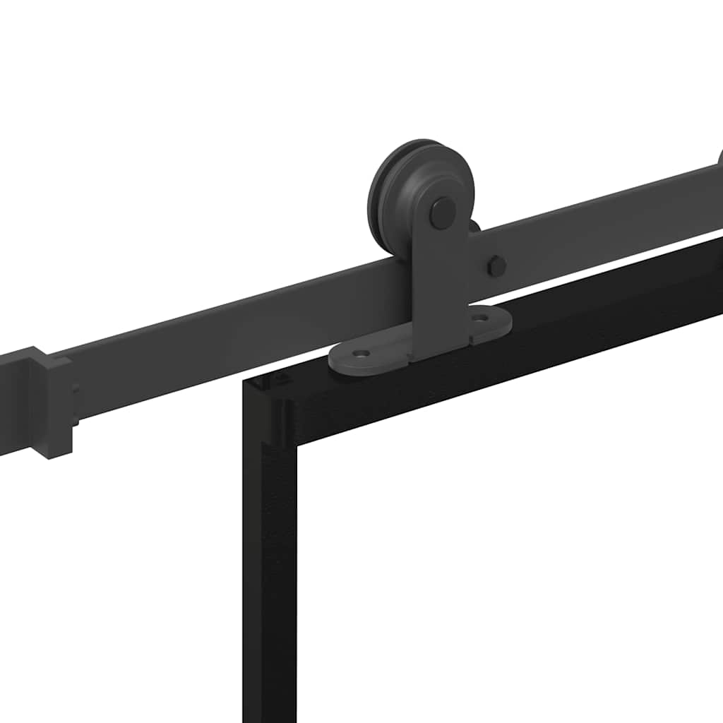 Schiebetür Mit Beschlag 102X205 Cm Esg-Glas & Aluminium