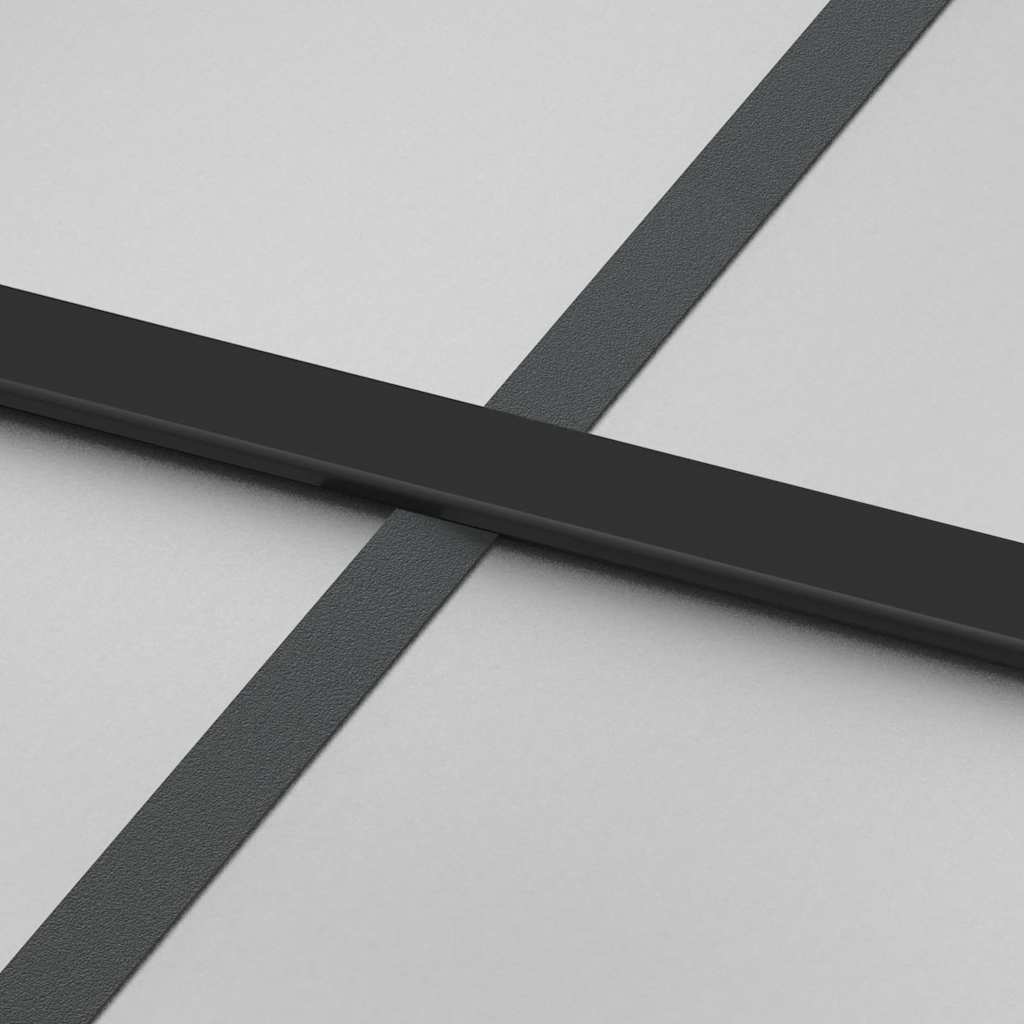 Schiebetür Mit Beschlag 102,5X205 Cm Esg-Glas & Aluminium